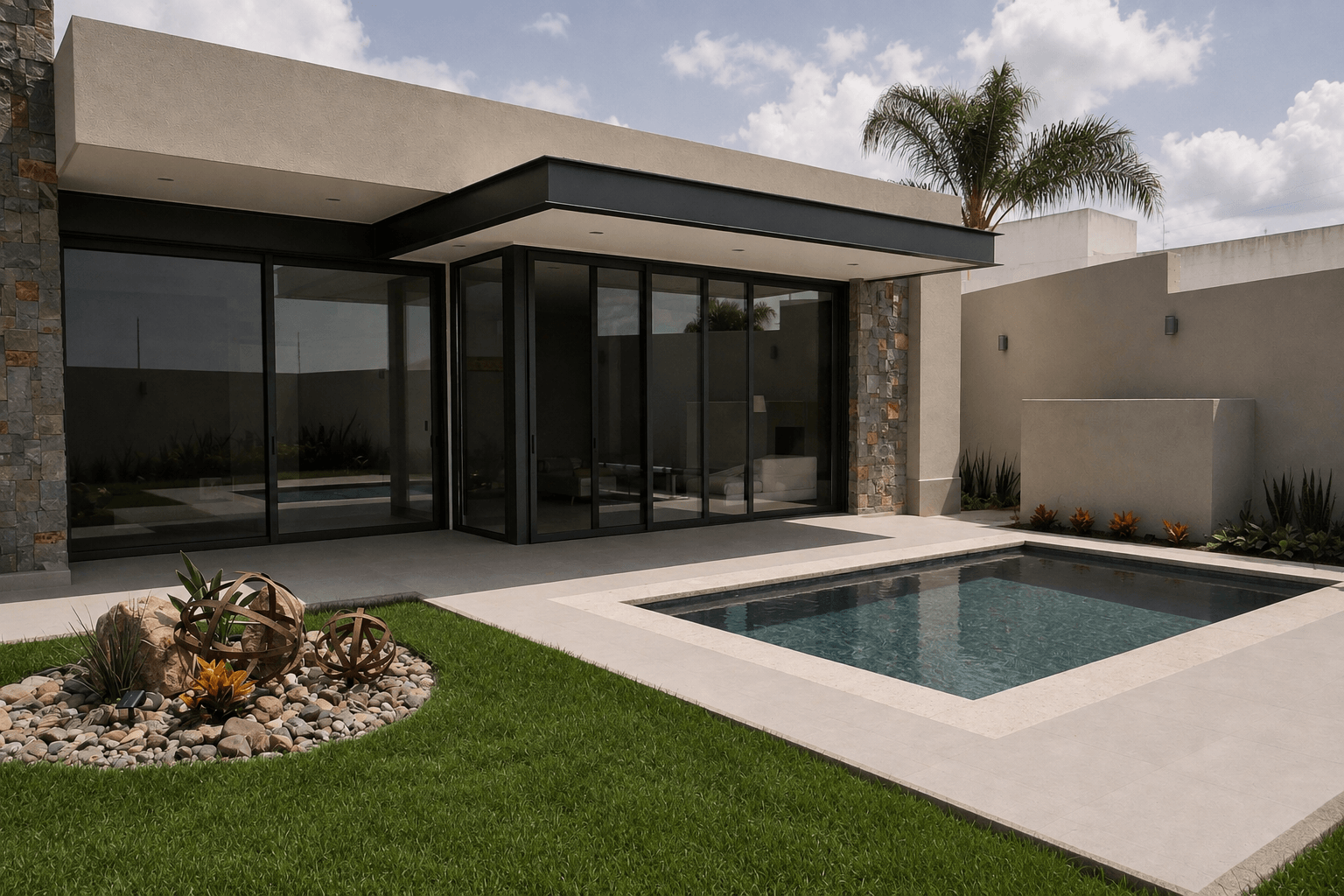 Proyecto residencial construido por Lukas 79