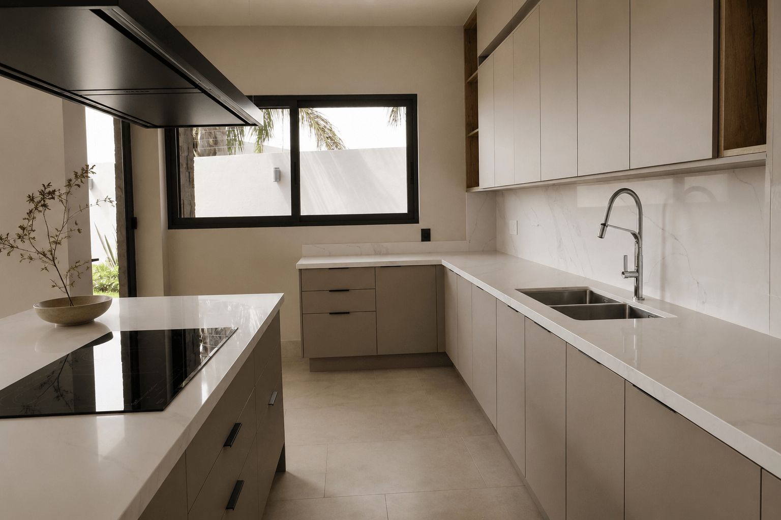 Detalle de acabados de un proyecto de Lukas 79